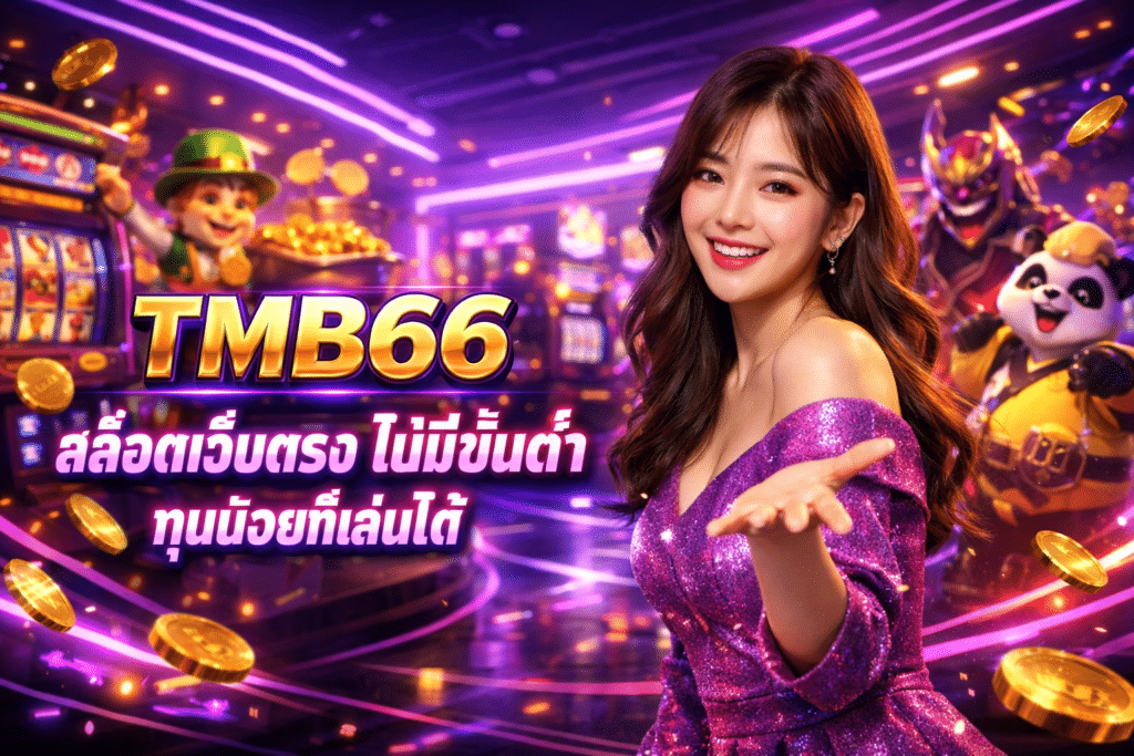 TMB66 สล็อตเว็บตรง ไม่มีขั้นต่ำ ทุนน้อยก็เล่นได้